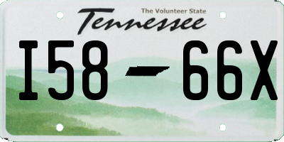 TN license plate I5866X