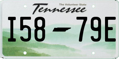TN license plate I5879E