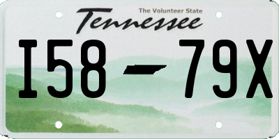 TN license plate I5879X