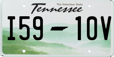 TN license plate I5910V