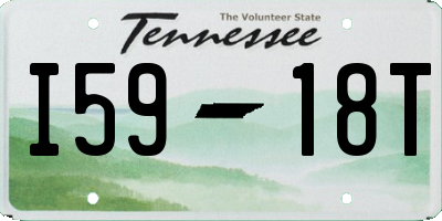 TN license plate I5918T