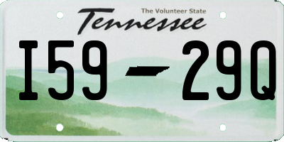 TN license plate I5929Q