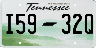 TN license plate I5932Q