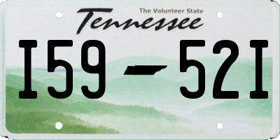TN license plate I5952I