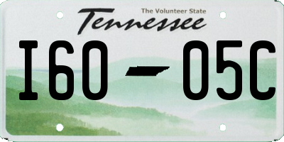 TN license plate I6005C