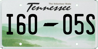 TN license plate I6005S
