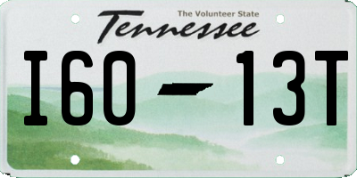 TN license plate I6013T