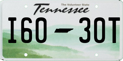 TN license plate I6030T