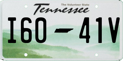 TN license plate I6041V