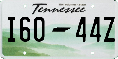 TN license plate I6044Z