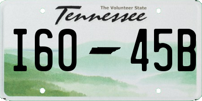 TN license plate I6045B