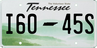 TN license plate I6045S