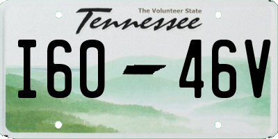 TN license plate I6046V