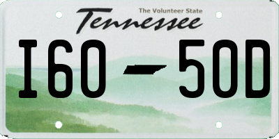TN license plate I6050D