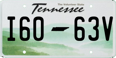 TN license plate I6063V