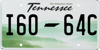 TN license plate I6064C