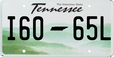 TN license plate I6065L