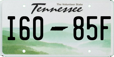 TN license plate I6085F