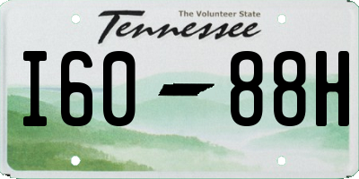 TN license plate I6088H
