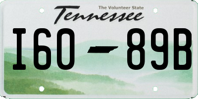 TN license plate I6089B
