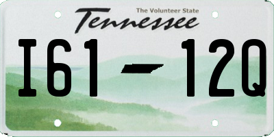 TN license plate I6112Q