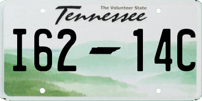 TN license plate I6214C