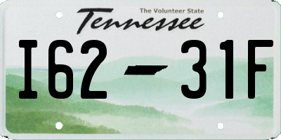 TN license plate I6231F