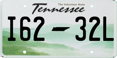 TN license plate I6232L