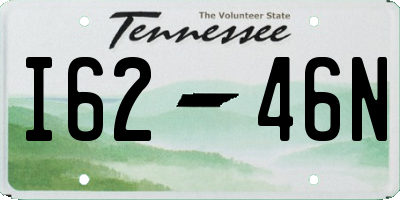 TN license plate I6246N