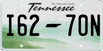 TN license plate I6270N