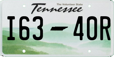 TN license plate I6340R