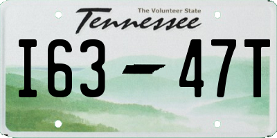 TN license plate I6347T