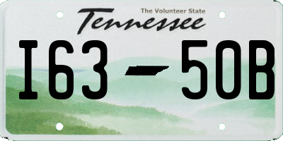 TN license plate I6350B