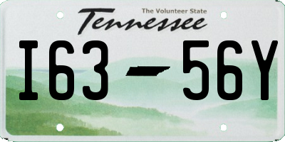 TN license plate I6356Y