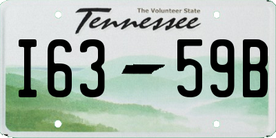 TN license plate I6359B