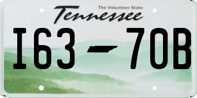 TN license plate I6370B