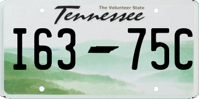 TN license plate I6375C