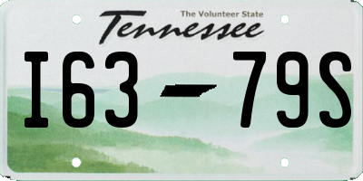 TN license plate I6379S