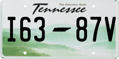 TN license plate I6387V