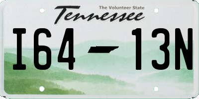 TN license plate I6413N