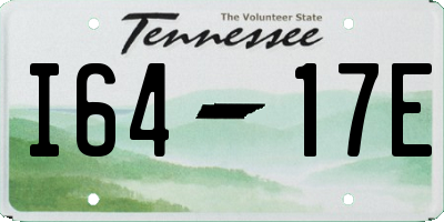 TN license plate I6417E