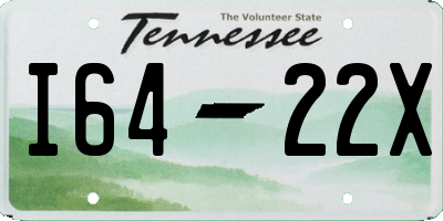 TN license plate I6422X