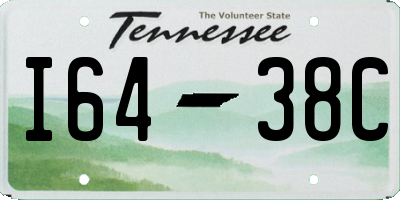 TN license plate I6438C