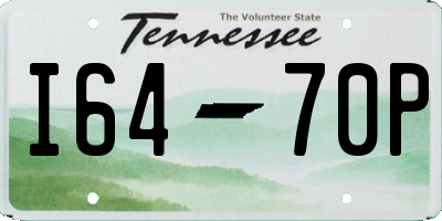TN license plate I6470P