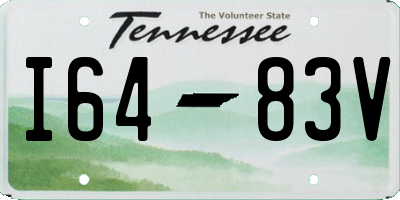 TN license plate I6483V