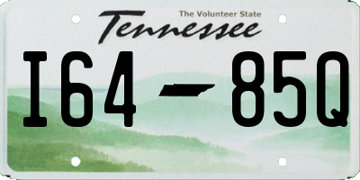 TN license plate I6485Q