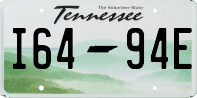 TN license plate I6494E