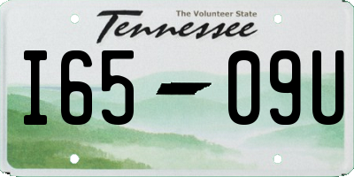 TN license plate I6509U