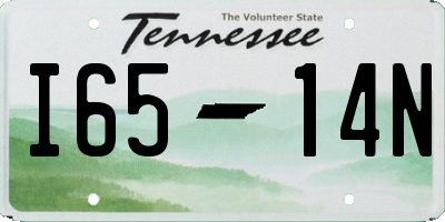 TN license plate I6514N