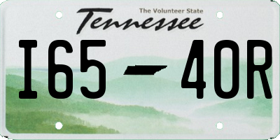 TN license plate I6540R